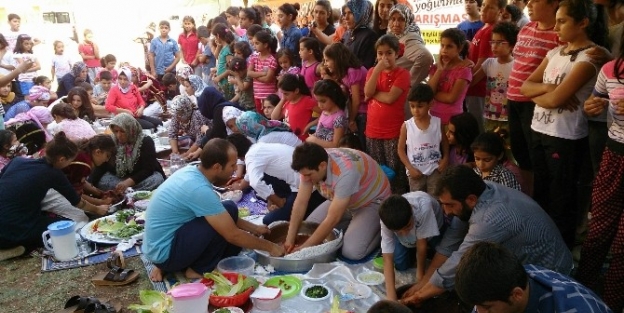 Şanliurfa’da Çiğköfte Yarışması