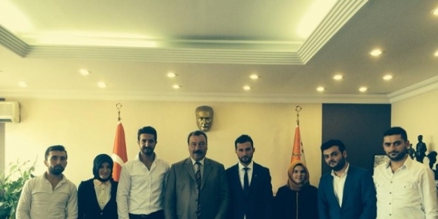 Ak Parti Gençlik Kollarından Emniyet Müdürü Osman Ak’a Ziyaret