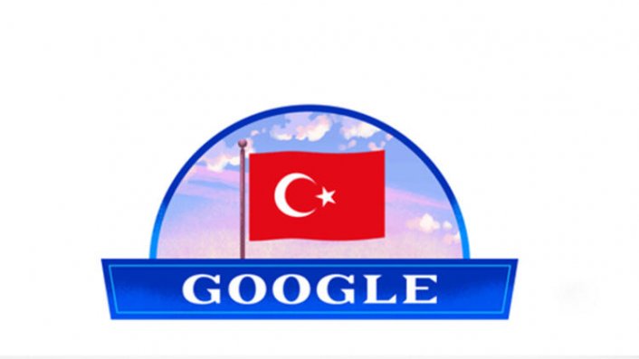 Google'dan Cumhuriyet Bayramı'na özel logo