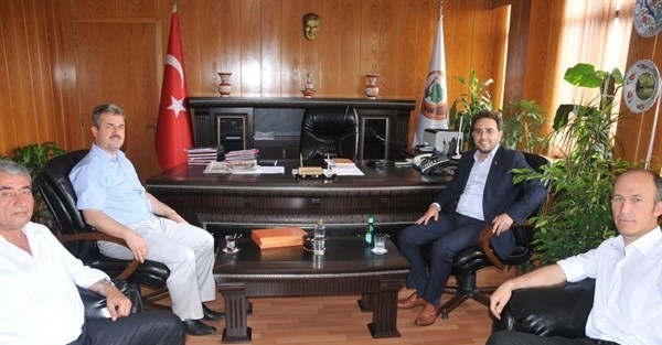 Ak Parti’den Müdür Ergüven’e ’hayırlı Olsun’ Ziyareti