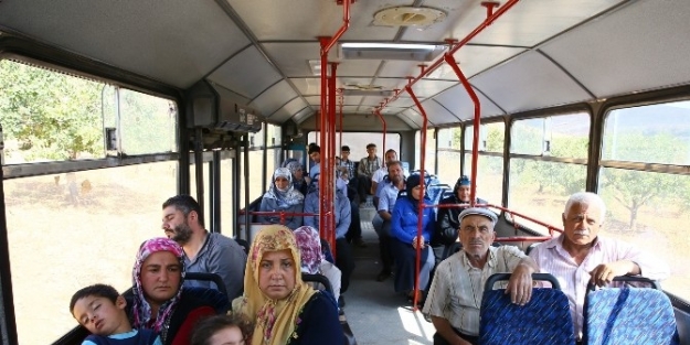 Büyükşehir, Köylere Belediye Otobüsü Seferleri Başlattı