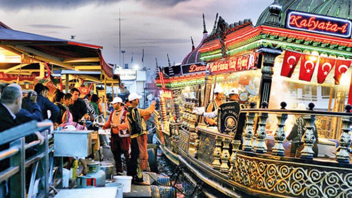 Balık- ekmek burayı terk et!