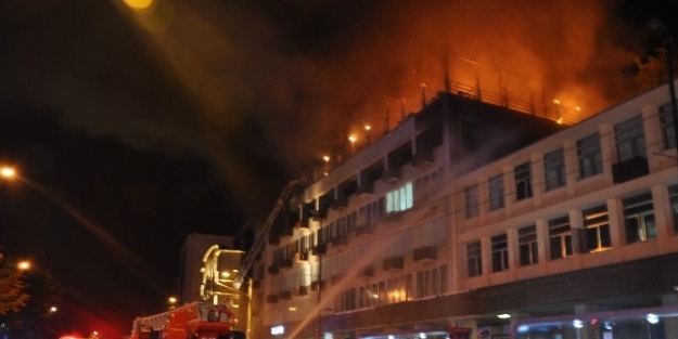 Bursa’da Kafede Korkutan Yangın