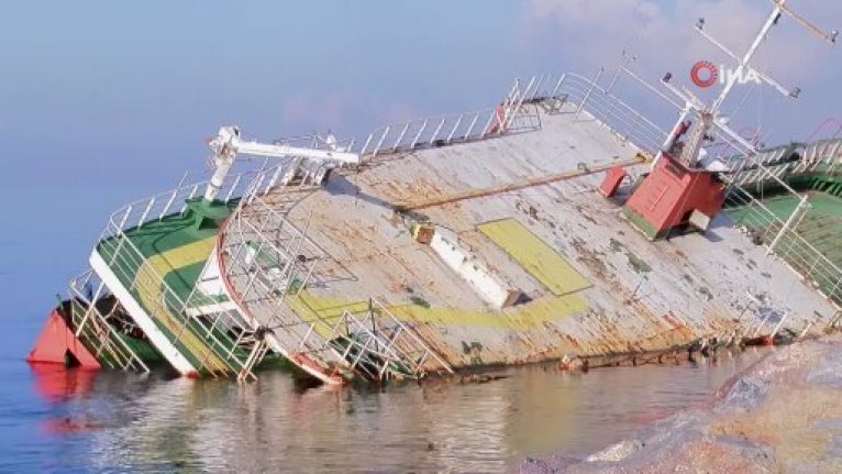 Batan gemi 7 milyon liraya satışa çıkarıldı