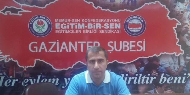 Eğitim Bir Sen’in Şehitkamil Favorisi Nurullah Tekataş