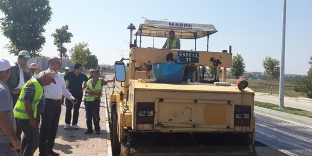 Hayrabolu’da Asfaltlama Çalişmalari