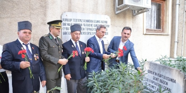 Şehit Yüzbaşı Cemal Ve Silah Arkadaşları Unutulmadı