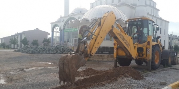 Sultan Abdülhamit Han Camii’nde Çevre Düzenlemesi