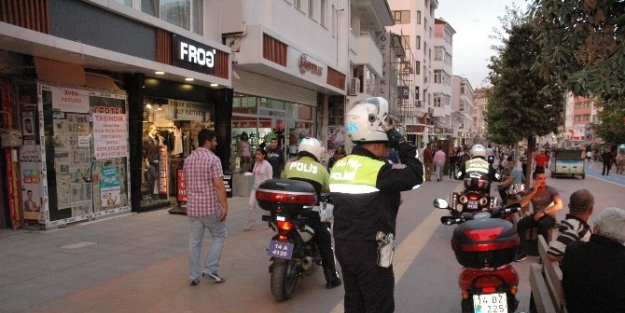 Bolu’da Motosiklet Sürücülerine Ceza Yağdı