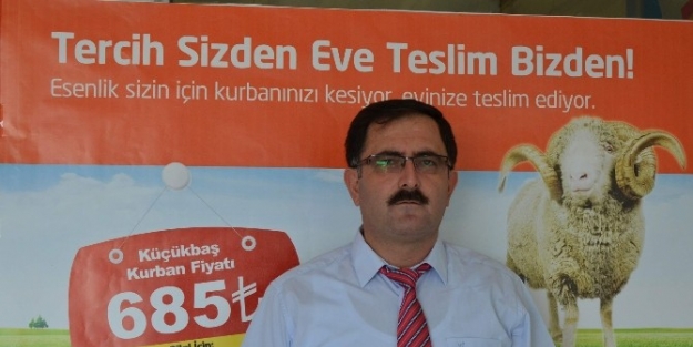 Eve Teslim Kurban Kesimi Yapılacak