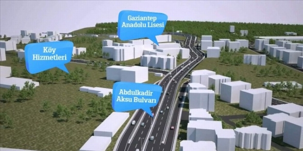 Gaziantep’e 2 Yeni Köprülü Kavşak