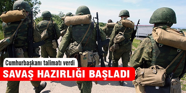 “Savaş hali“ tatbikatı başlattı