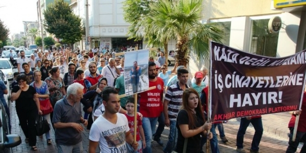 İstanbul’daki Asansör Faciasına Tepki Yürüyüşü
