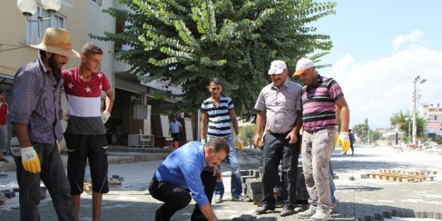 Toroslar’da Yol Çalişmalari Devam Ediyor