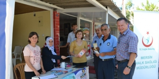 Bozyazı’da Vatandaşlar Sağlıklı Yaşam Konusunda Bilgilendirildi