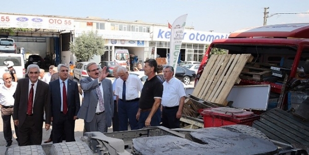 Vali Karaloğlu Sanayi Esnafını Dinledi