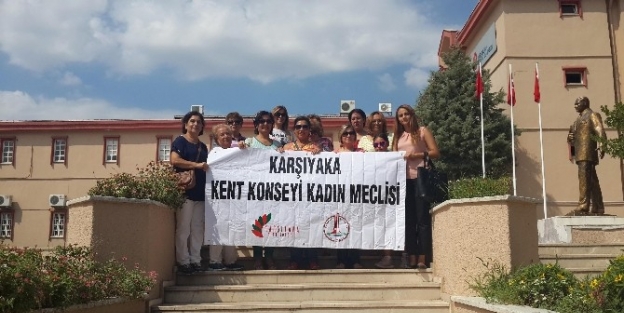 Karşıyakalı Kadınlardan Adalet Çağrisi
