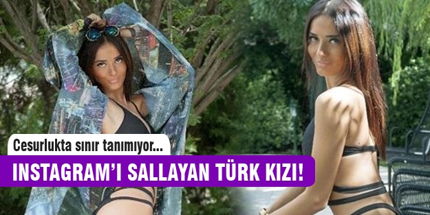 Türk fenomen Cansu Taşkın Instagram'ı salladı