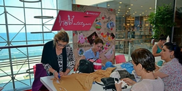 Yeşilyurt Avm’de Kumaş Örgü Atölyesi