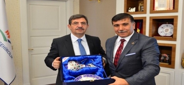 Başkan Koca Bakan İdris Güllüce’yi Ziyaret Etti