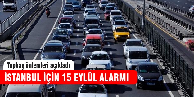 İstanbul için Pazartesi alarmı!