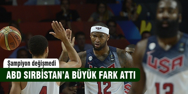 Basketbol'da Şampiyon değişmedi