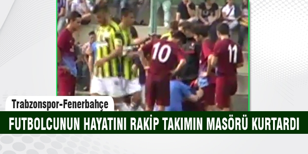 Futbolcunun hayatını rakip takımın masörü kurtardı! - İZLE