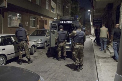 Terör operasyonunda 15 gözaltı!