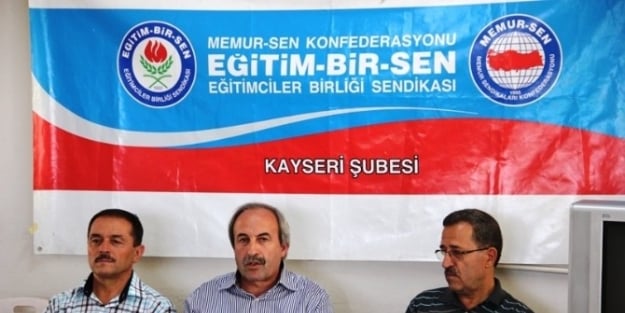 Eğitim-bir-sen Kayseri Şube Başkanı Aydın Kalkan’dan Yeni Eğitim Öğretim Yılı Açıklaması