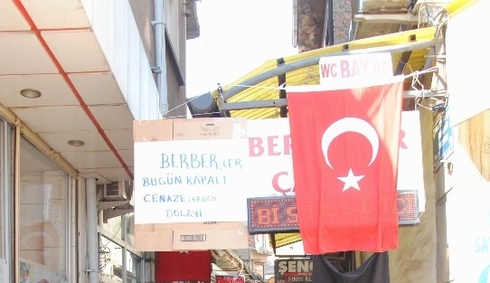 Afyonkarahisar Berberler Çarşisi’ndan Bir Günlük Yas İlan Edildi