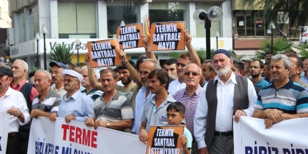 Terme Termik Santrale Karşı