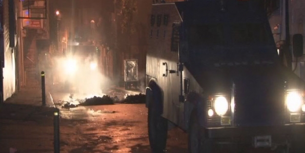 Okmeydanı'nda gergin gece!