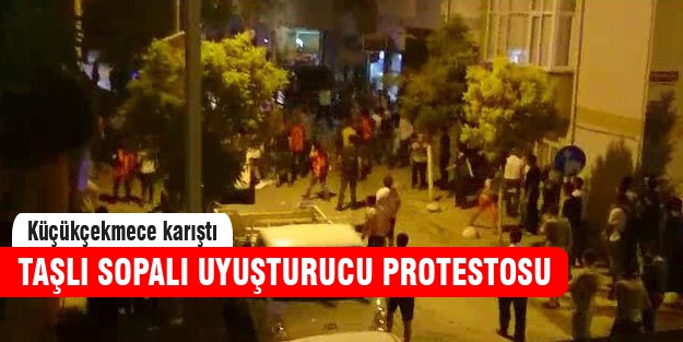 Uyuşturucu satışı yüzünden taşlı sopalı kavga!