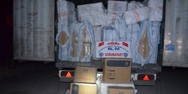 Ağrı’da 334 Bin 500 Paket Kaçak Sigara Ele Geçirildi