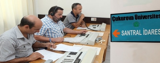 Çukurova Üniversitesi Telefon Santrali Yılda 730 Bin Çağriyi Cevaplıyor