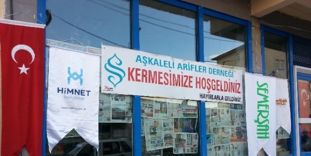 Aşkale’de Öğrenciler Yararına Kermes