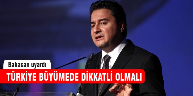 Babacan ekonomik büyümeyi değerlendirdi