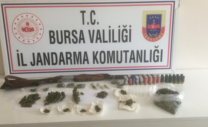 Bursa'da jandarmadan uyuşturucu operasyonu