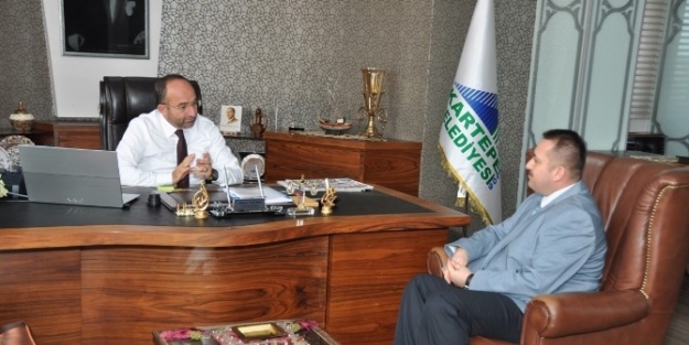 Prof. Dr. Karacan’dan, Başkan Üzülmez’e Ziyaret