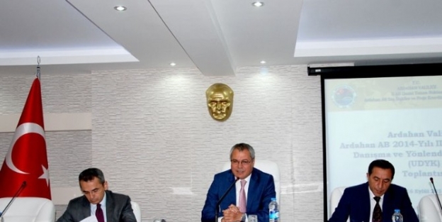 Proje İzleme Toplantısı Vali Deniz Başkanlığında Yapıldı