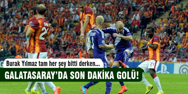 Galatasaray son dakika golü