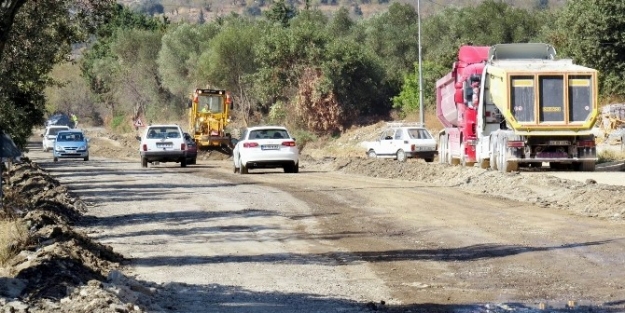 Knidos Yolu Genişletiliyor