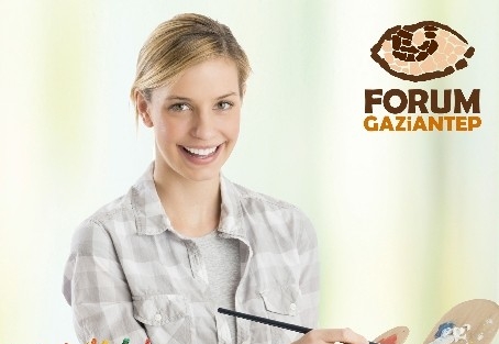 Forum Gaziantep’te Kadınlar Ahşap Boyayıp Stres Atacak