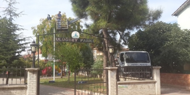 Kartepe’de Parklar Aydınlanıyor