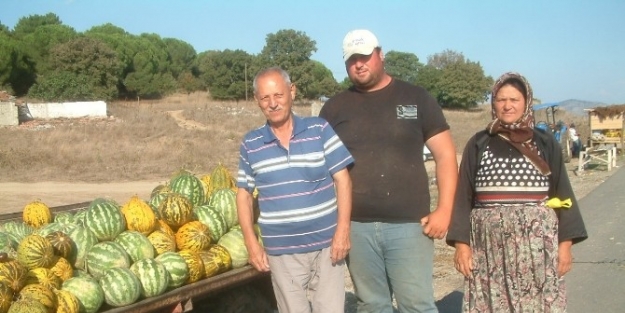 Yol Kenarları Kavun Karpuz Pazarı Oldu
