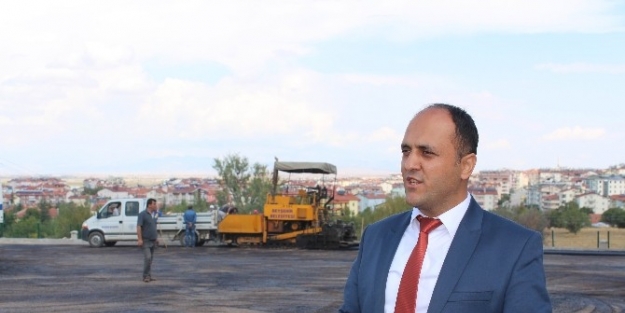 Beyşehir Fen Lisesi Bahçesi Asfaltlandı