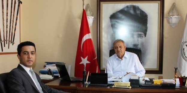 Devrek Kaymakamı Orhan Yalınız’dan Semerci’ye Veda Ziyareti