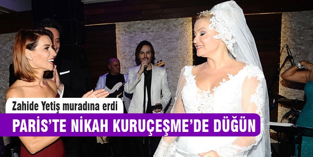 Zahide Yetiş evlendi