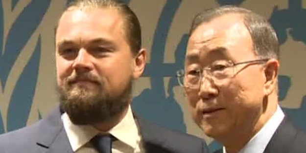 DiCaprio ile Erdoğan aynı toplantıda