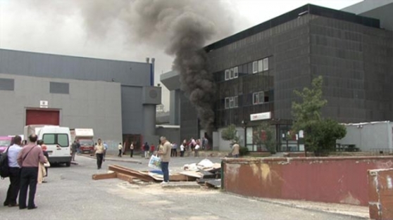 CNR Fuar Merkezi'nde yangın